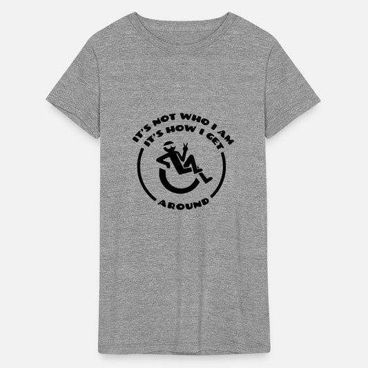 My wheelchair it's not who i am, it's how i go