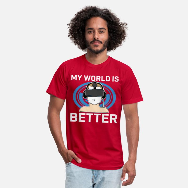 My World Is Better Virtual Reality Vr Lover Gamer