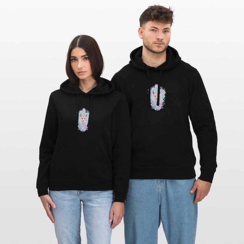 Mystic Fox with Floral Mandala