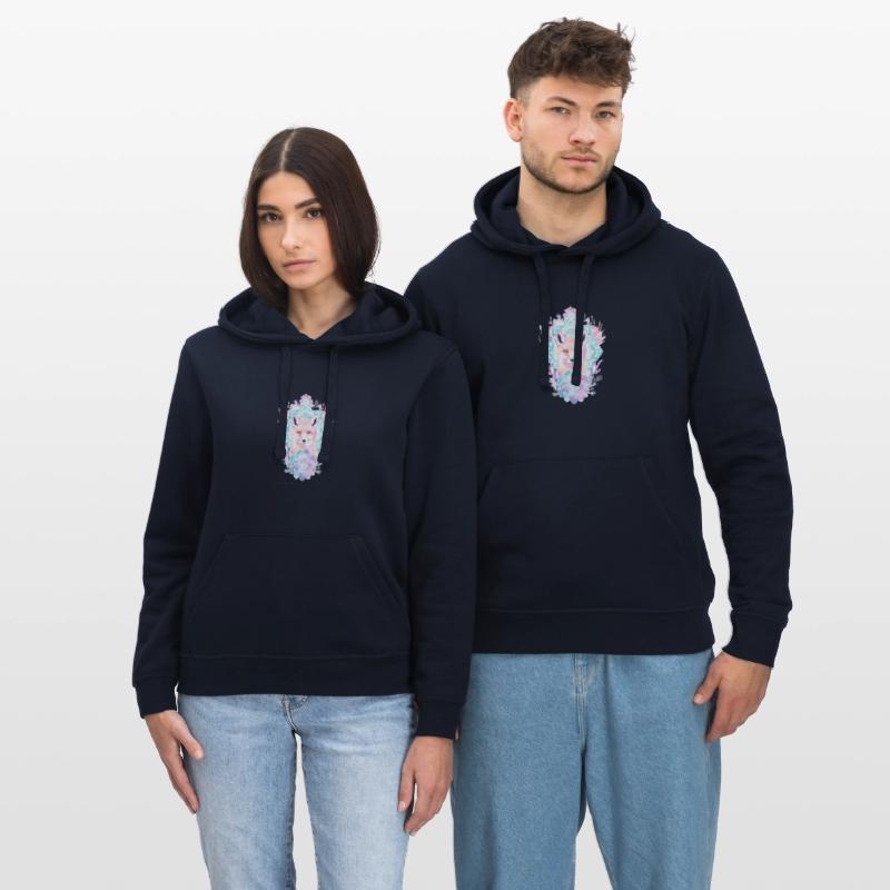 Mystic Fox with Floral Mandala