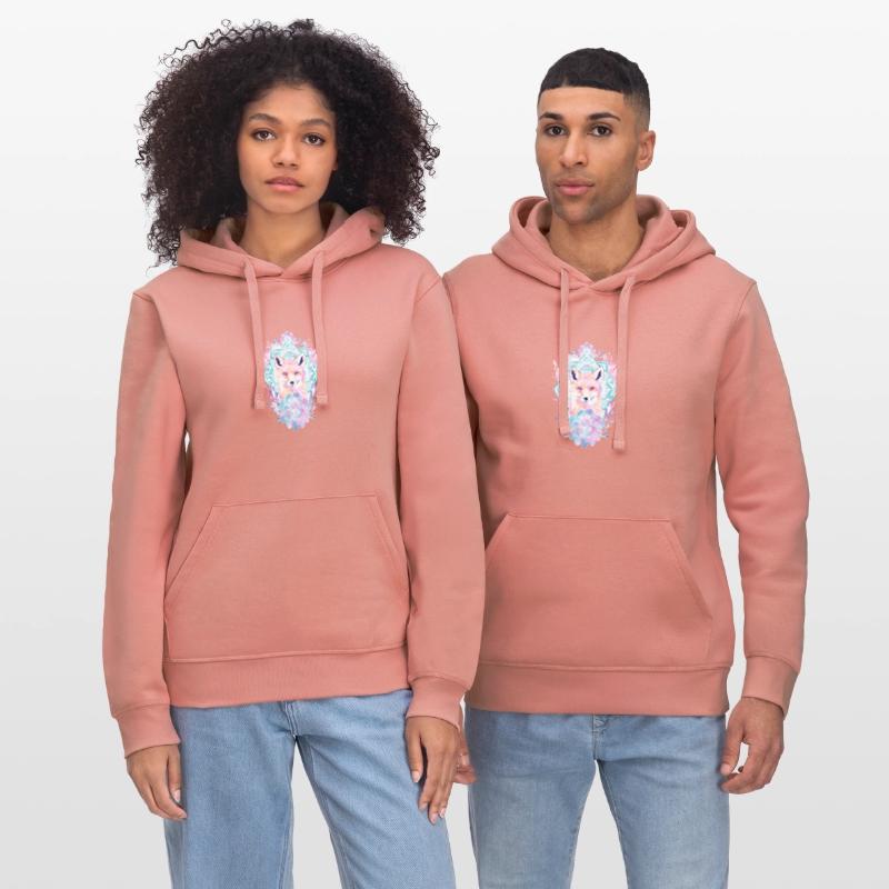 Mystic Fox with Floral Mandala