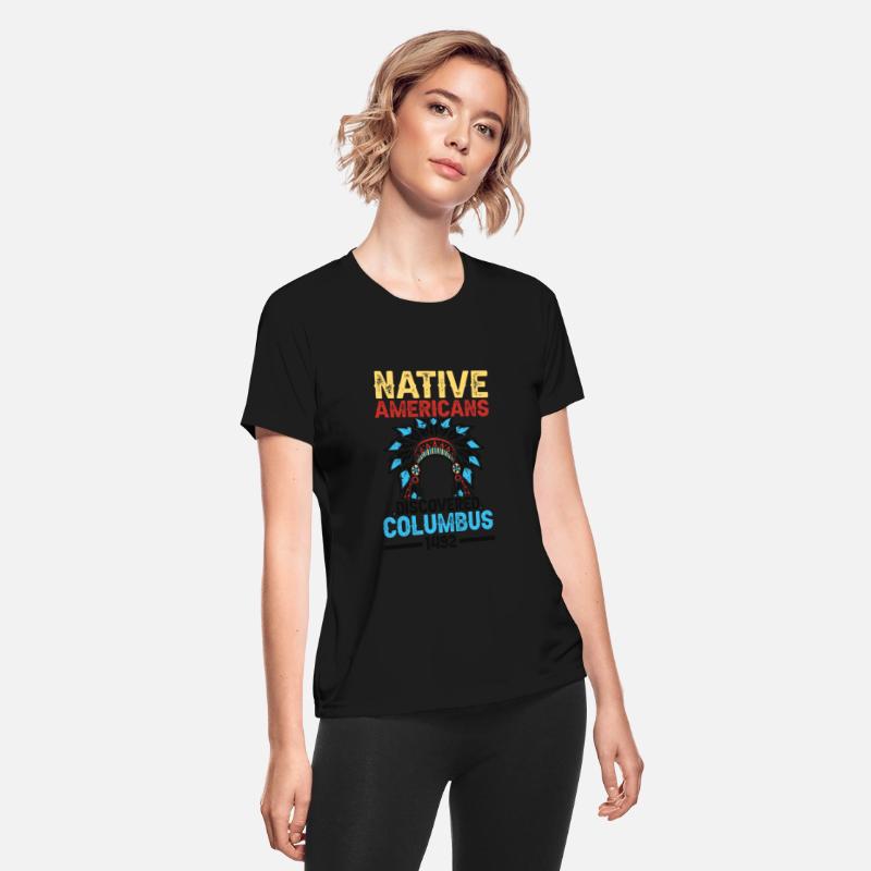 Native American Discovered Columbus 1492 Anti