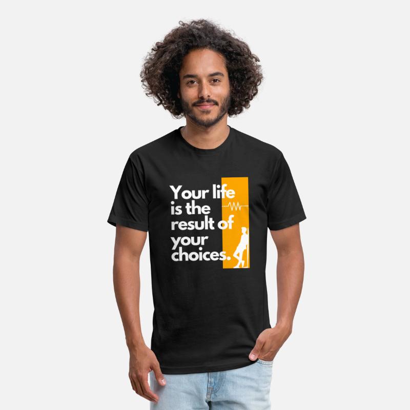 Navy and Yellow Simple Quotes T Shirt