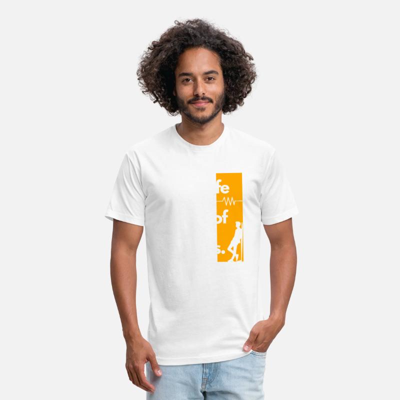 Navy and Yellow Simple Quotes T Shirt