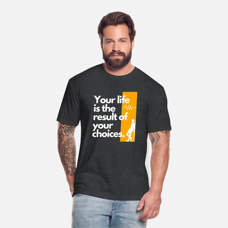 Navy and Yellow Simple Quotes T Shirt