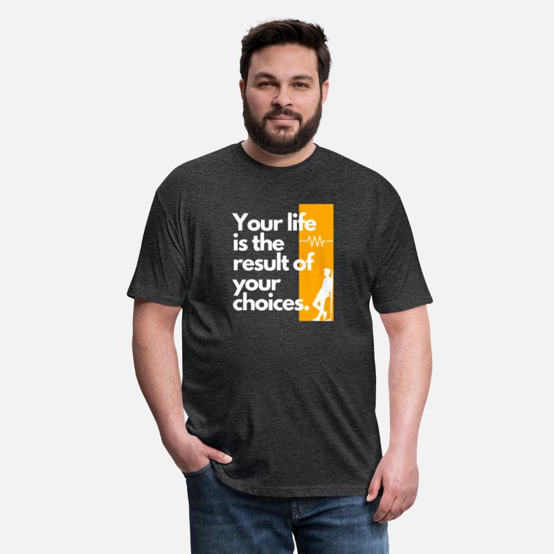 Navy and Yellow Simple Quotes T Shirt