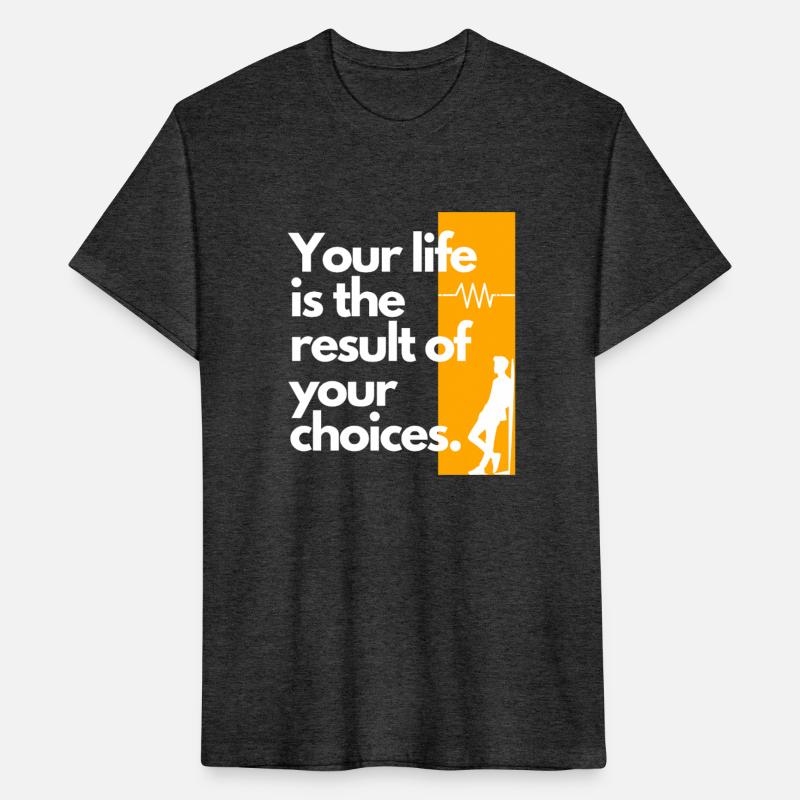 Navy and Yellow Simple Quotes T Shirt