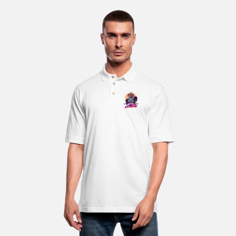 Neon Racer at Sunset