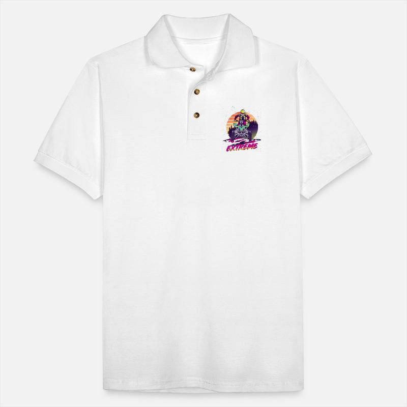 Neon Racer at Sunset