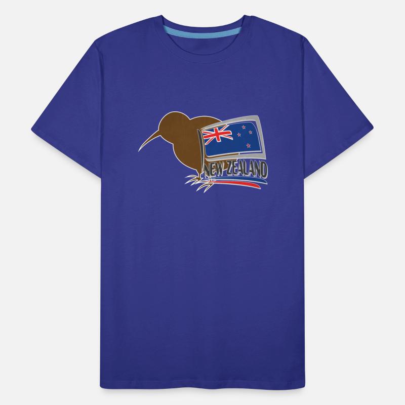 New Zealand Flag with Kiwi Vintage