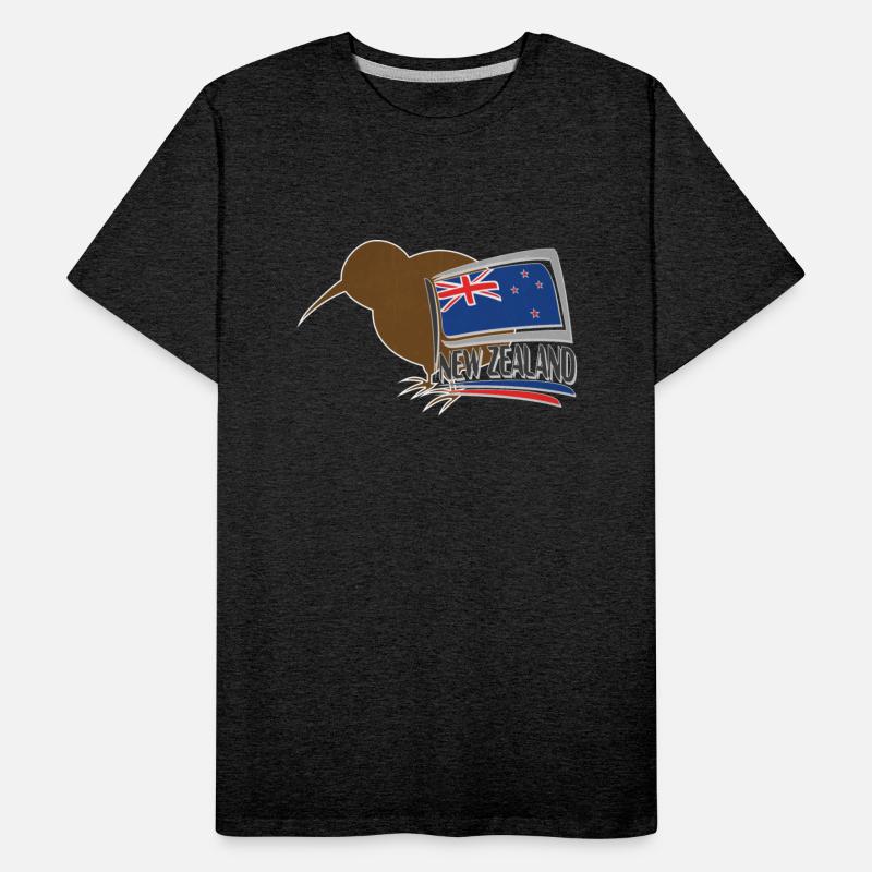 New Zealand Flag with Kiwi Vintage