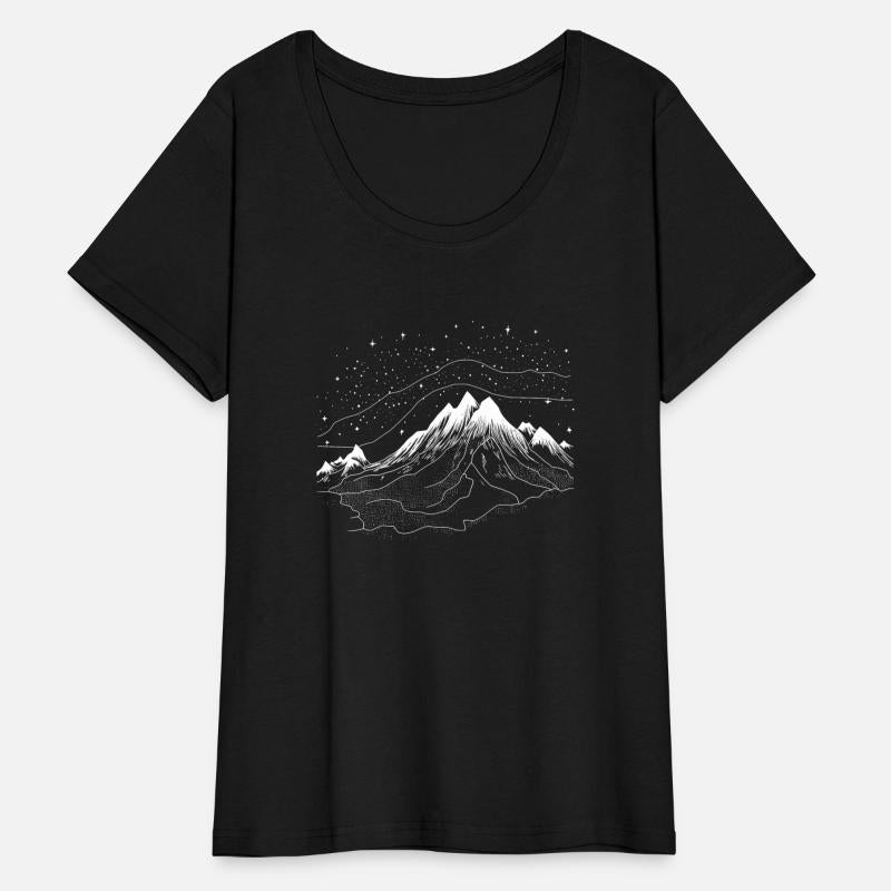 Night Starts and Mountain