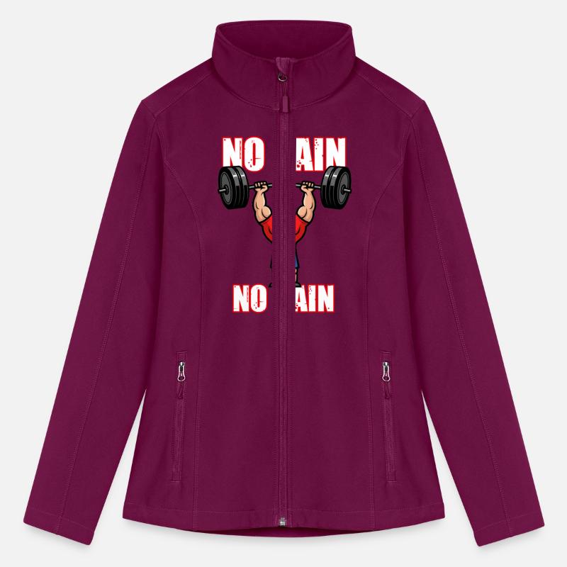 No Pain No Gain Barbell T-shirt