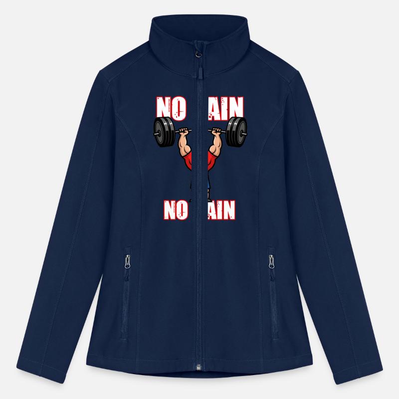 No Pain No Gain Barbell T-shirt