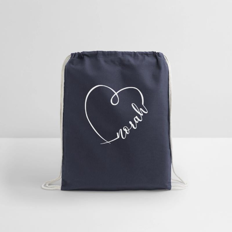 Norah Name Heart Calligraphy