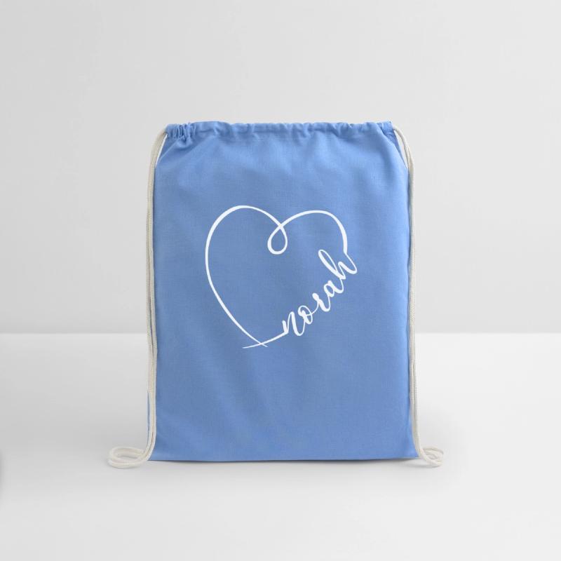 Norah Name Heart Calligraphy