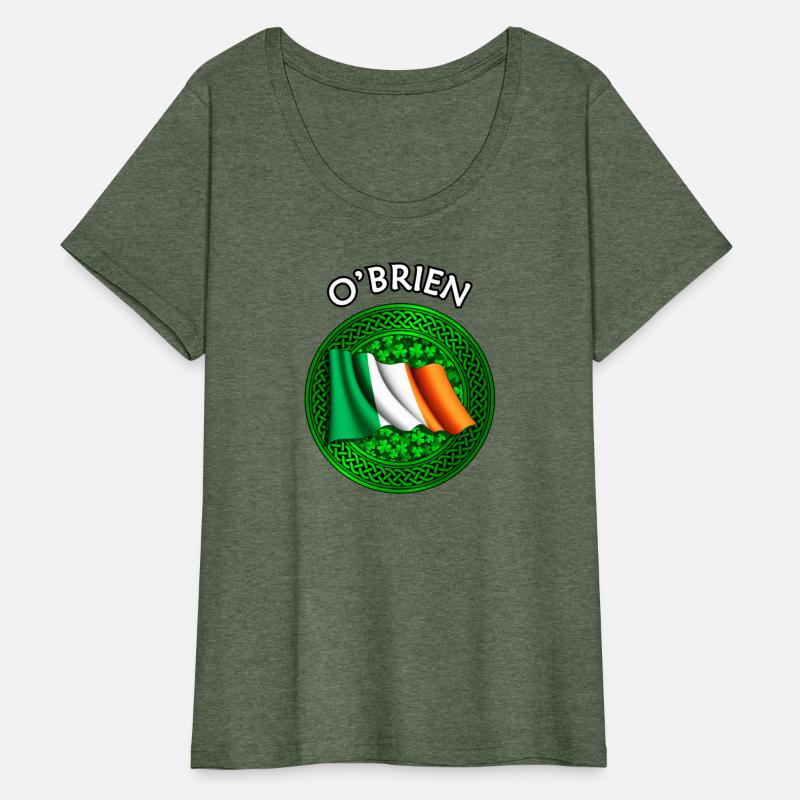 O'Brien Shamrock & Irish Flag