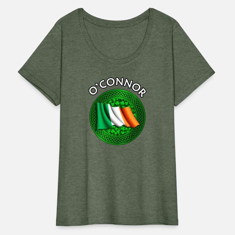 O'Connor Shamrock & Irish Flag