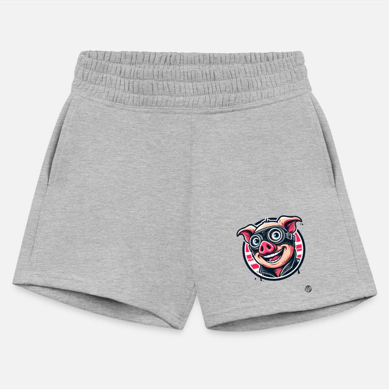 Old School Biker Pig