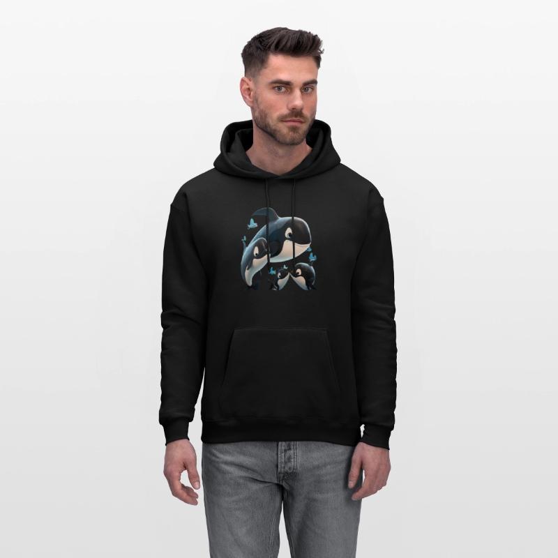 Orcas Whale Sea Under Water Orcas Fish