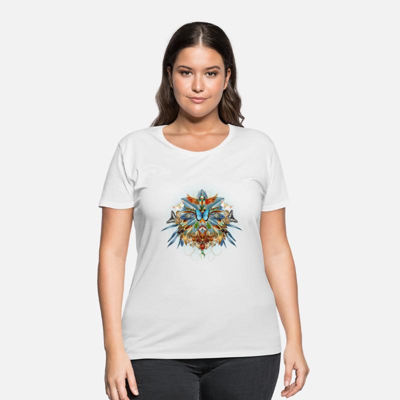 Ornate amulet made of insects in a floral shape