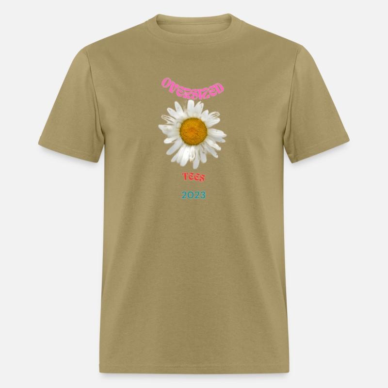 Oversized Tees Modern Daisy T Shirt