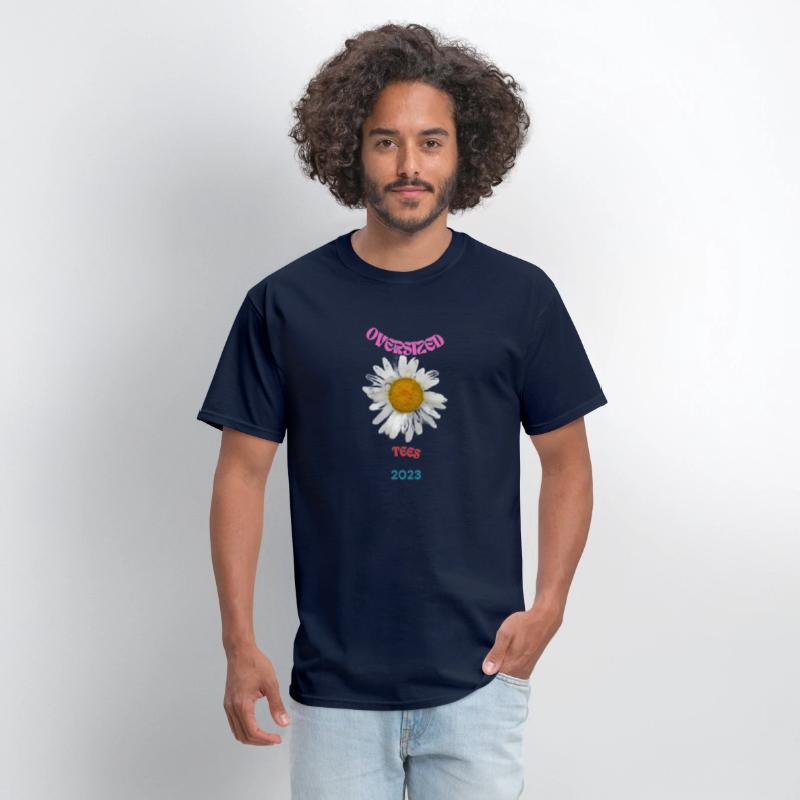 Oversized Tees Modern Daisy T Shirt