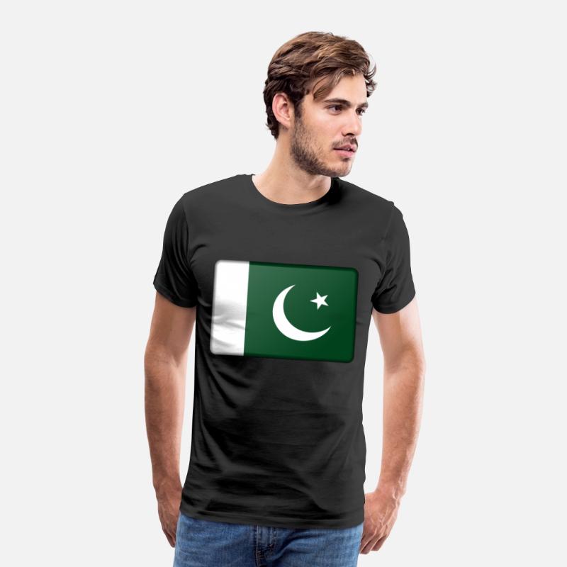 Pakistan flag (bevelled)