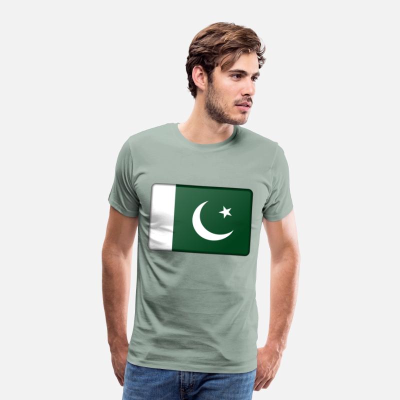 Pakistan flag (bevelled)
