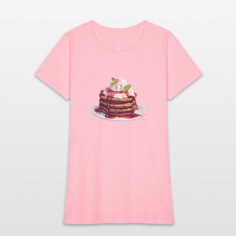 Pancakes With Whipped Cream