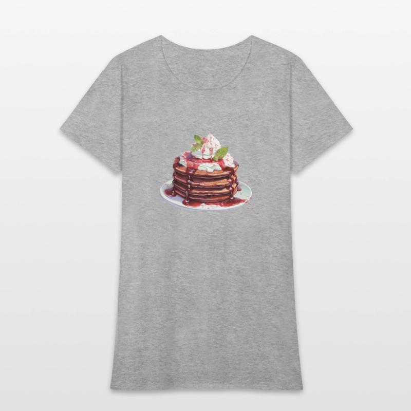 Pancakes With Whipped Cream