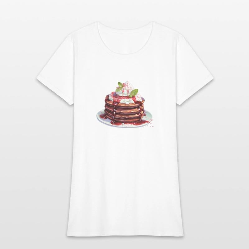 Pancakes With Whipped Cream