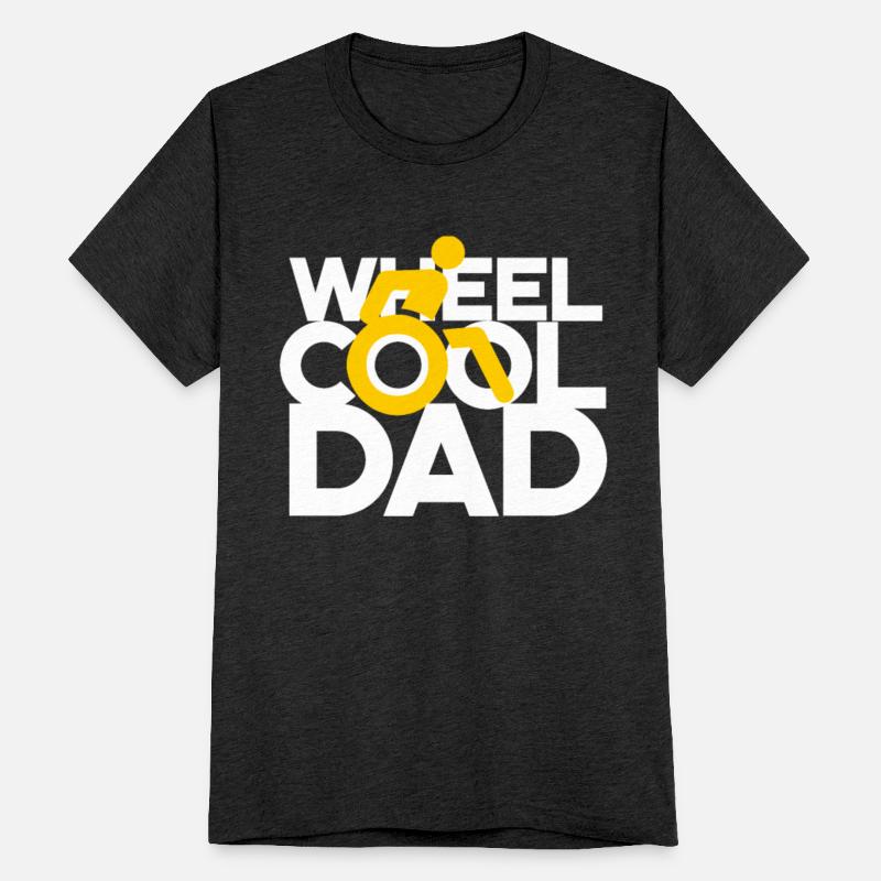 Paraplegic Wheelchair Wheel Cool Dad