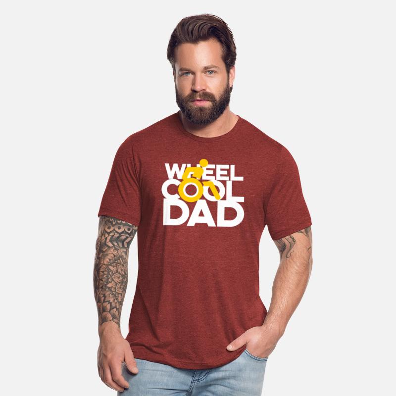 Paraplegic Wheelchair Wheel Cool Dad