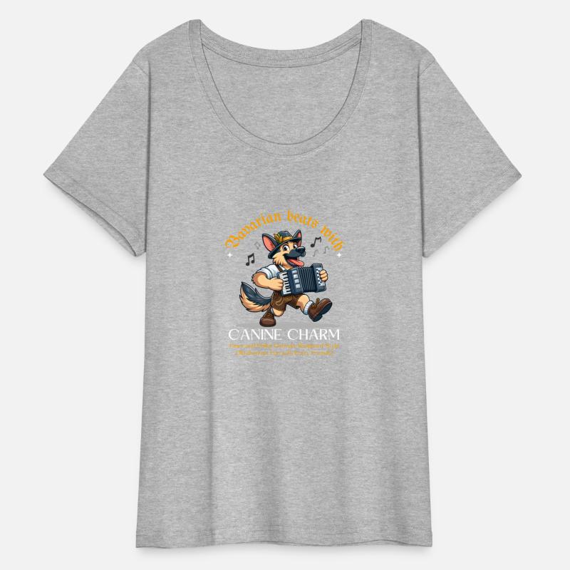 Paws & Polka. 🐾🎶🪗 German shepherd dancing