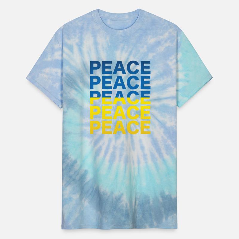 Peace Blue Yellow
