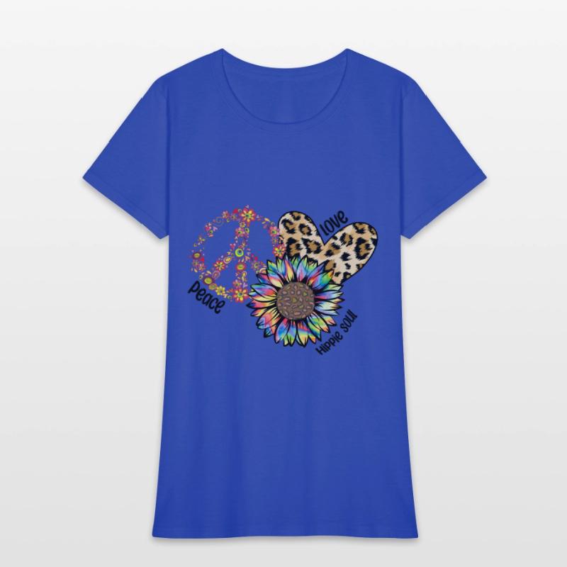 Peace Love Hippie Sublimation