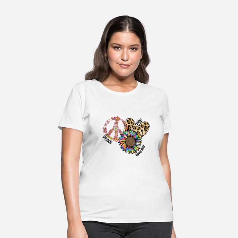 Peace Love Hippie Sublimation