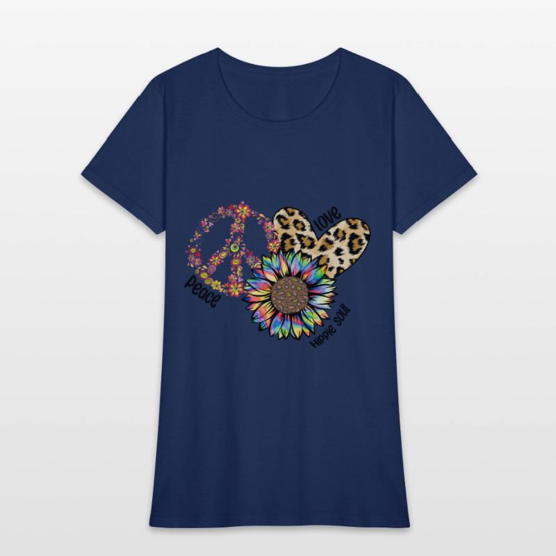 Peace Love Hippie Sublimation