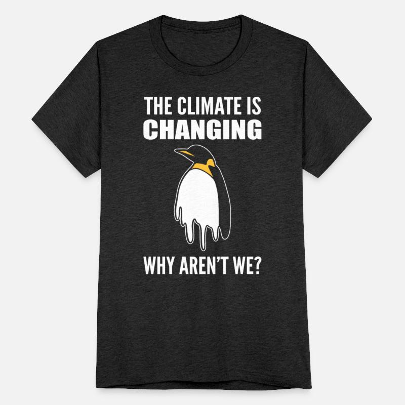 Penguin And Climate Change Environmentalist