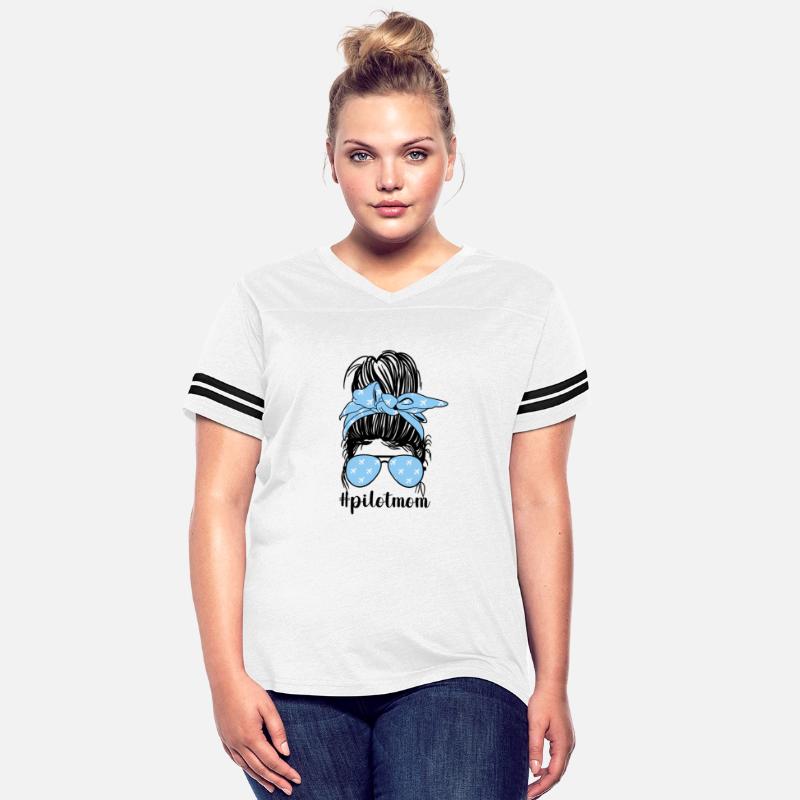 Pilot Mom Messy Bun Mom Of A Pilot Mama Pilot