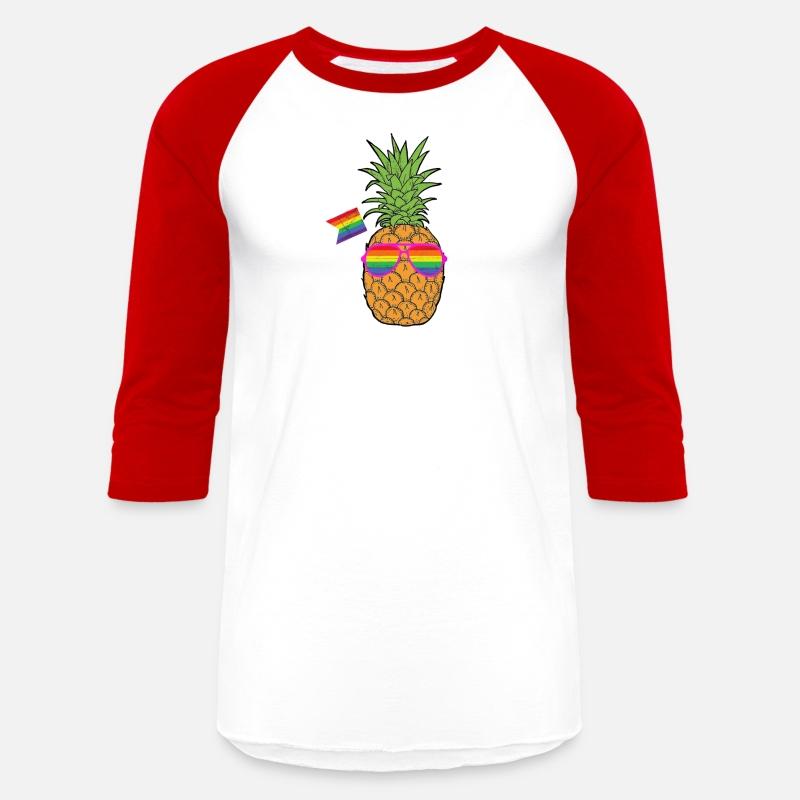 Pineapple Rainbow Flag Hawaiian Gay Pride LGBT Tsh