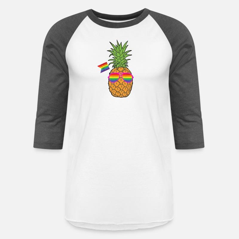 Pineapple Rainbow Flag Hawaiian Gay Pride LGBT Tsh