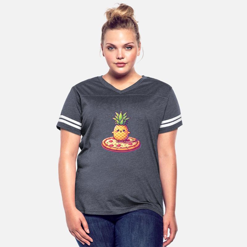 Pineapples on a pizza