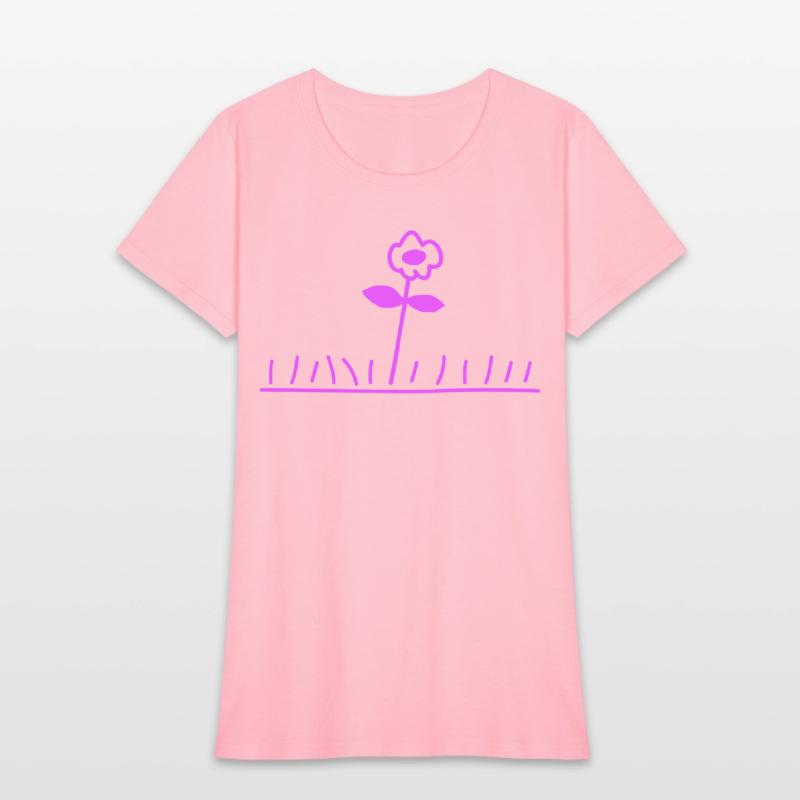 Pink Meadow Flower Spring Summer Grass Flowers Fun