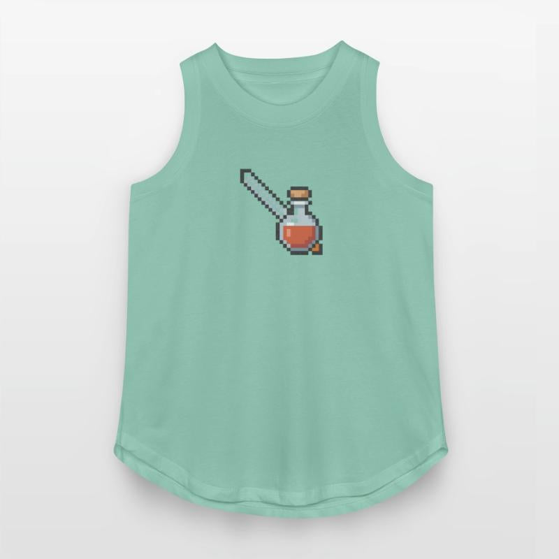 Pixel Art Vampire Potion Design