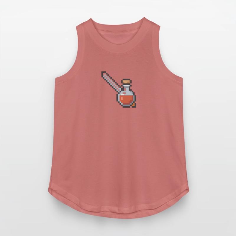 Pixel Art Vampire Potion Design