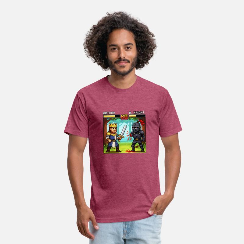 Pixel Battle: Arthur vs. B. Knight Tee