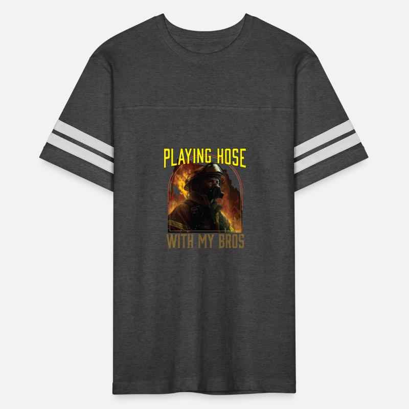 Playing Hose With My Bros Funny Fireman