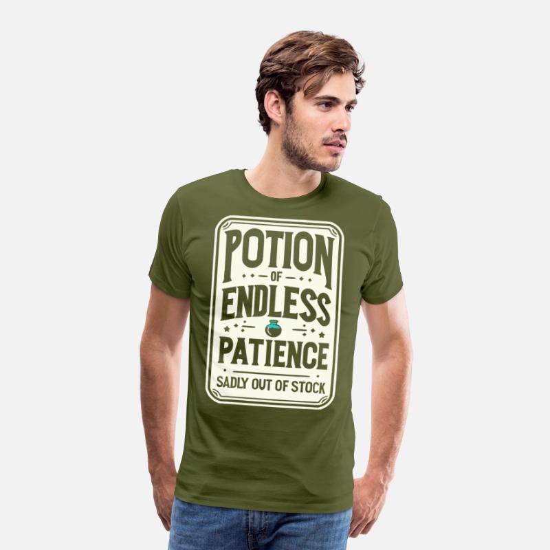 Potion of endless patience, sadly out of stock